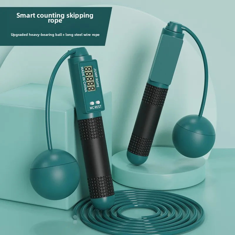 Intelligent Counting Cordless Jump Rope Professional Sports Fitness Adult Student Dual Purpose Jump Rope Sporting Goods