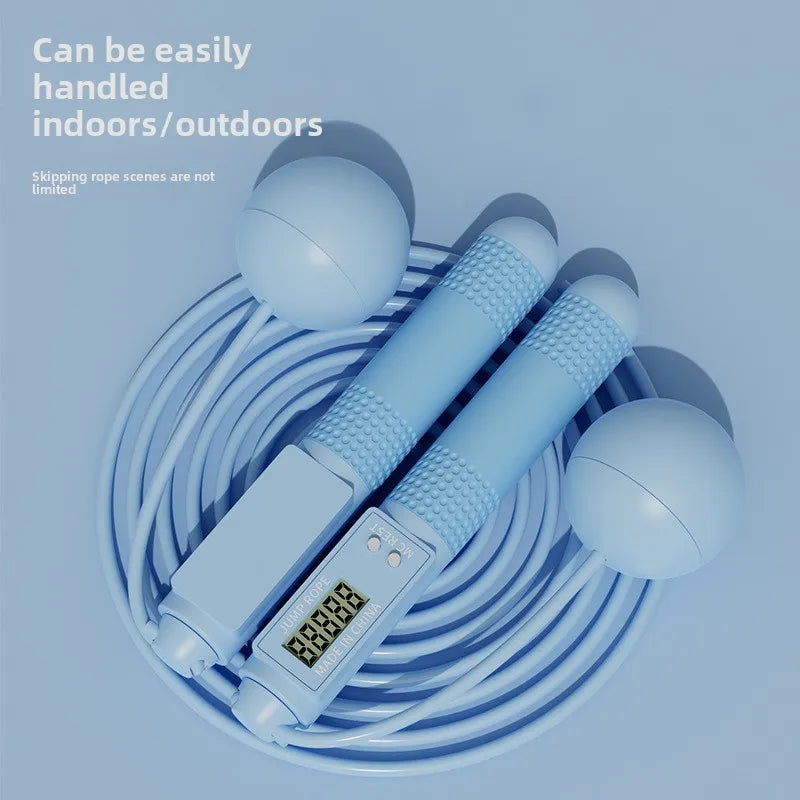 Intelligent Counting Cordless Jump Rope Professional Sports Fitness Adult Student Dual Purpose Jump Rope Sporting Goods