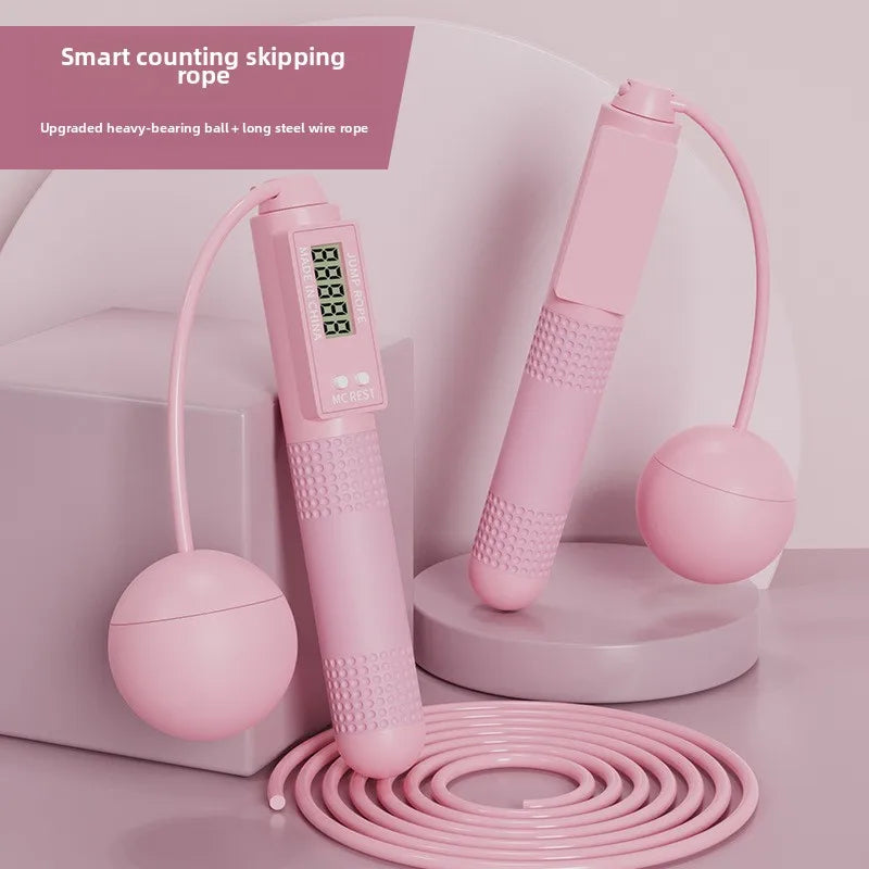 Intelligent Counting Cordless Jump Rope Professional Sports Fitness Adult Student Dual Purpose Jump Rope Sporting Goods