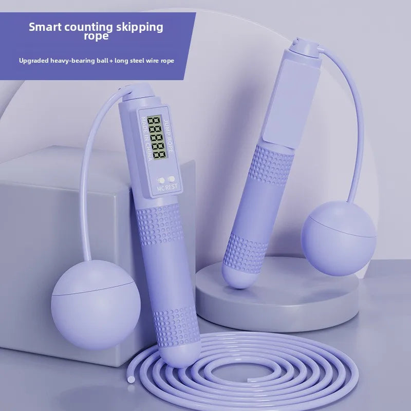 Intelligent Counting Cordless Jump Rope Professional Sports Fitness Adult Student Dual Purpose Jump Rope Sporting Goods