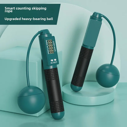 Intelligent Counting Cordless Jump Rope Professional Sports Fitness Adult Student Dual Purpose Jump Rope Sporting Goods